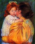 Mary Cassatt, Maternal Kiss